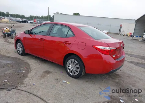 2016 Toyota Corolla Le z USA, uszkodzony, nr VIN 2T1BURHE0GC589522